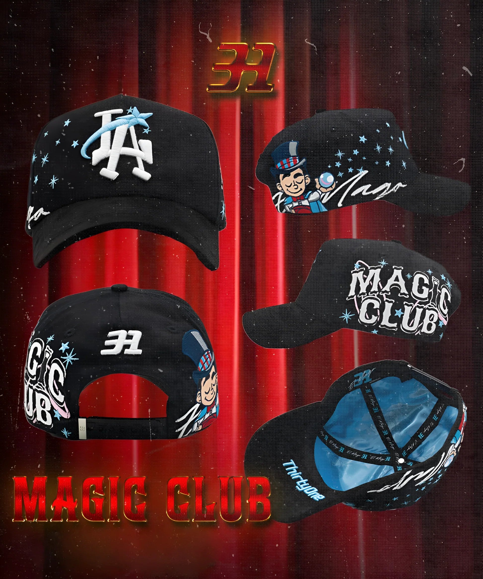 31 Hats El Mago Azul